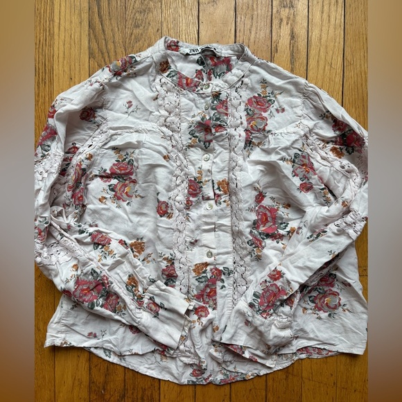 Zara linen blend blouse - Picture 5 of 9